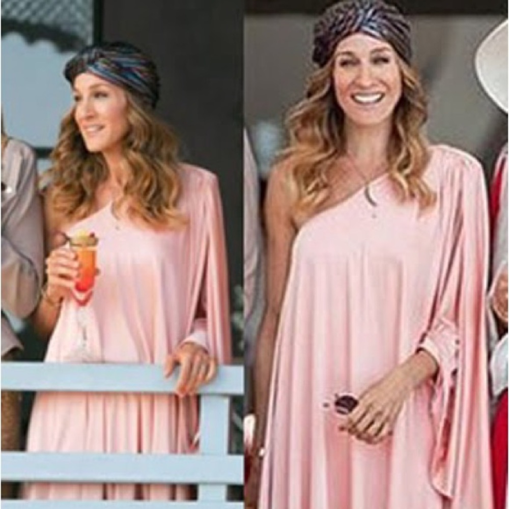 Halston Heritage dress as seen in Sex and the city